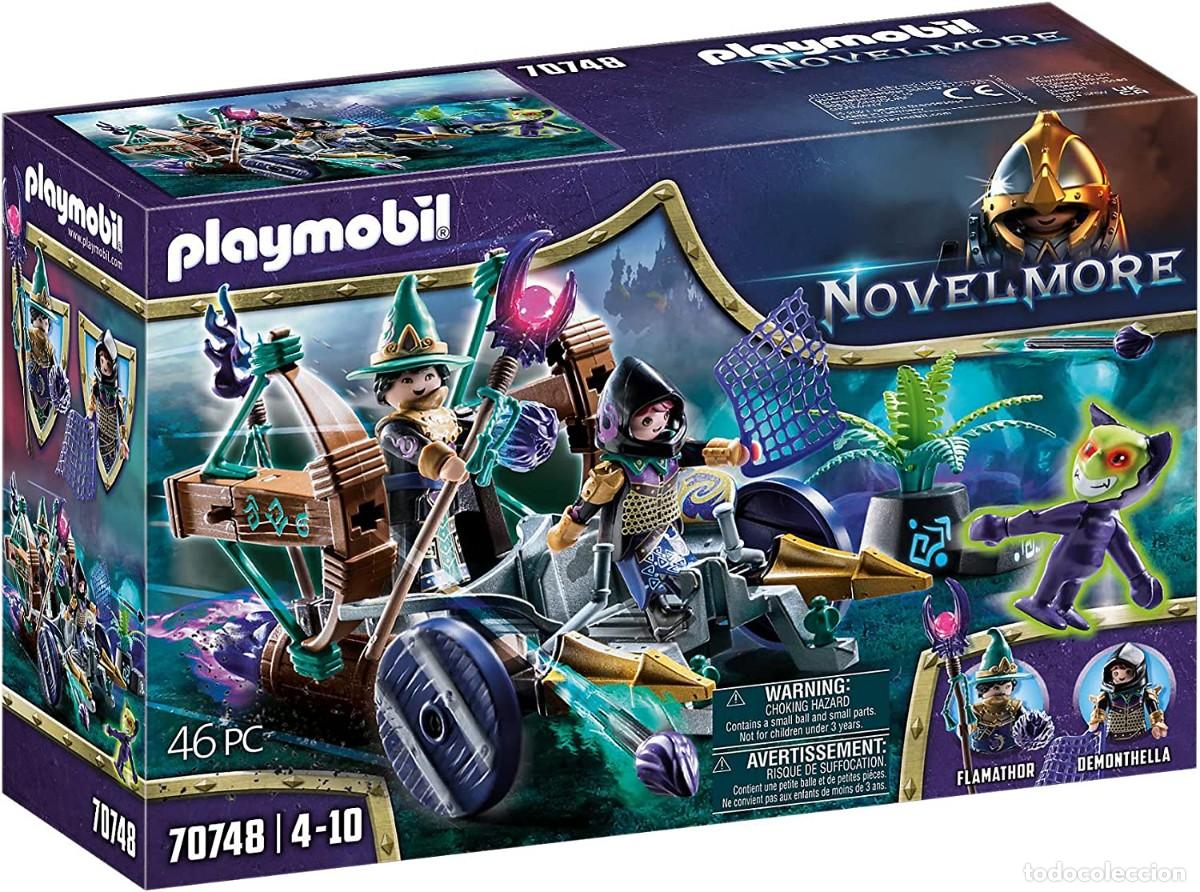Playmobil: PLAYMOBIL NOVELMORE VIOLET VALE VEHICULO CAPTURA DEMONIOS NUEVO CAJA (70748)