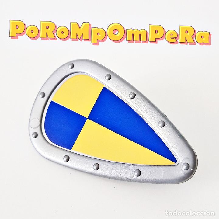 Playmobil: PLAYMOBIL ESCUDO GRIS PLATEADO-AMARILLO-AZUL CABALLERO MEDIEVAL 4217 5864 5959 ? ASALTO CASTILLO P1