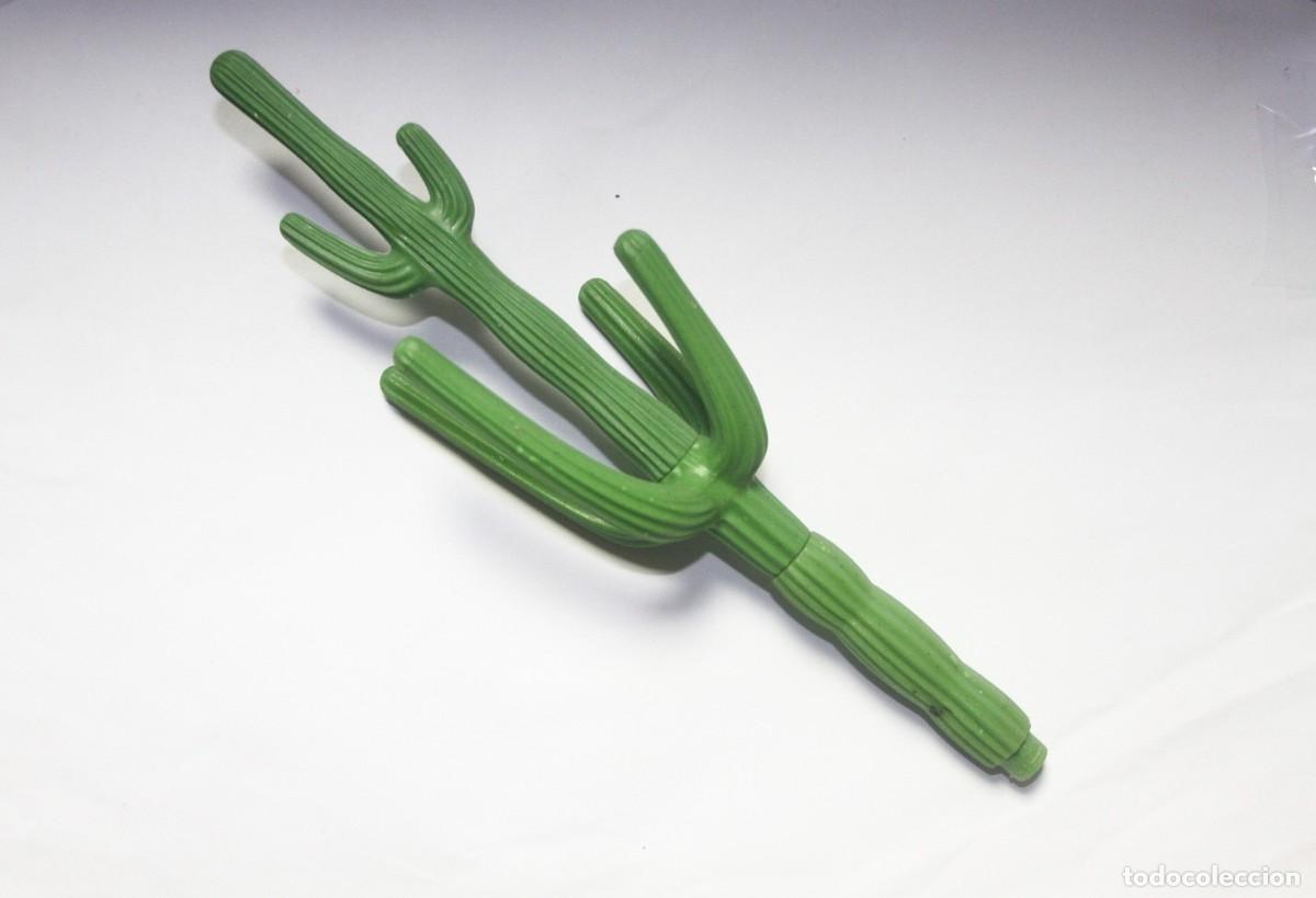 Playmobil: PLAYMOBIL MEDIEVAL cactus GRANDE diorama desierto poblado indio western oeste plantas vegetaci&oacute;n