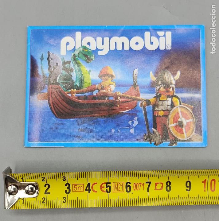 Playmobil: Playmobil folleto informativo publicidad portada vikingo