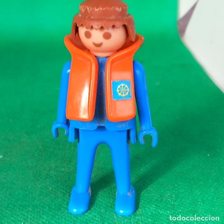 Playmobil: Click famobil Playmobil primera &eacute;poca manos fijas barco con salvavidas