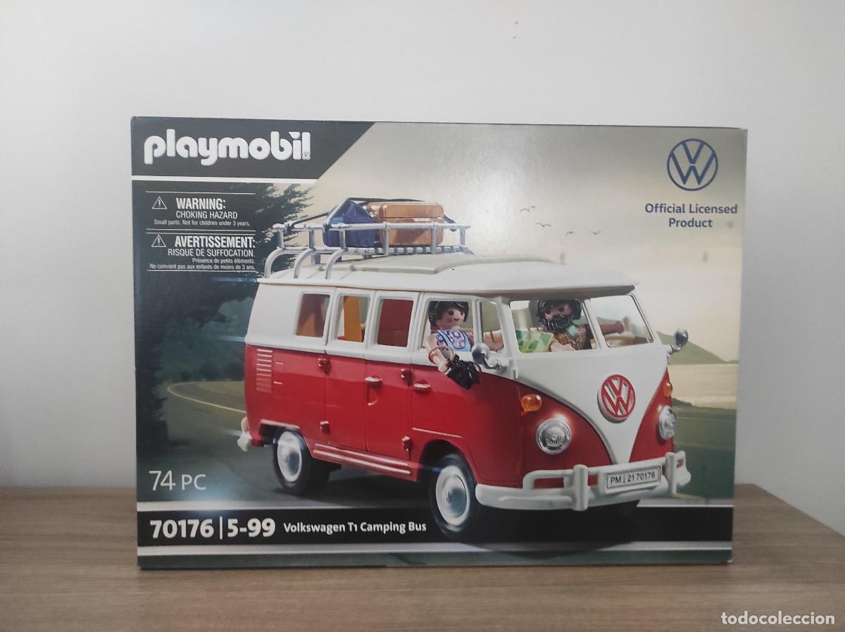 furgoneta van volkswagen t1 camping bus playm - Acheter Playmobil