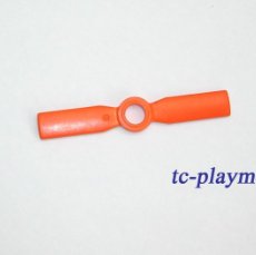 Playmobil: PLAYMOBIL HÉLICE TRASERA NARANJA AVIÓN AVIONETA HELICÓPTERO. Lote 403381569