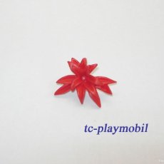 Playmobil: PLAYMOBIL PLANTA ROJA MACETA VEGETACIÓN DIORAMA VICTORIANO GRANJA CIUDAD. Lote 403388284
