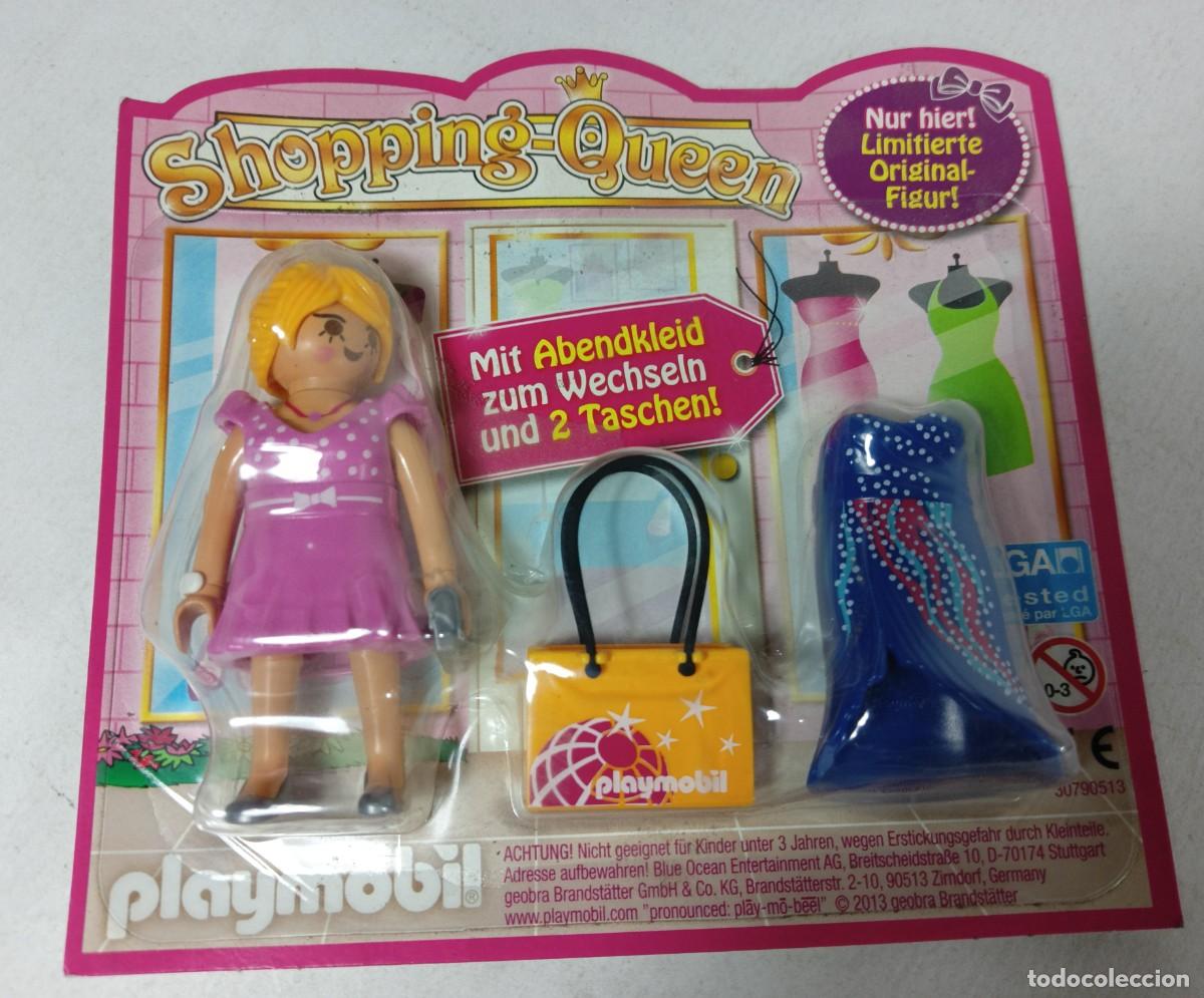 Playmobil: PLAYMOBIL BLISTER MUJER DE COMPRAS CENTRO COMERCIAL CIUDAD (ZCETA)