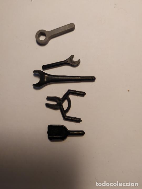 Playmobil: PLAYMOBIL X5 HERRAMIENTAS, LLAVE INGLESA, TENAZA, PALA
