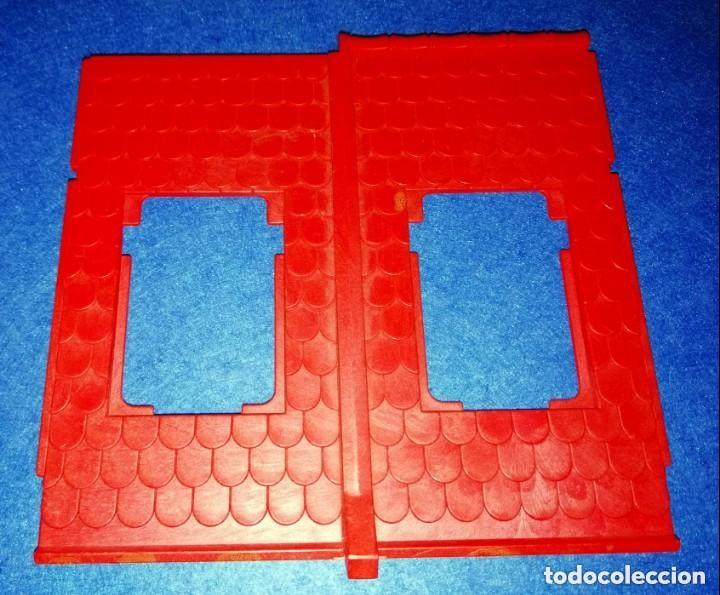 Playmobil: PLAYMOBIL REPUESTOS - TEJADO GRANDE CON VENTANALES CASTILLO MEDIEVAL