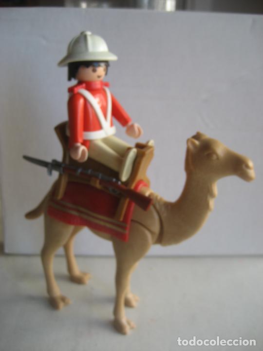 Playmobil: Soldado Ingles en camello. - Foto 1
