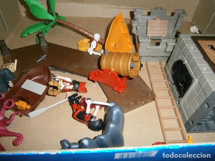 Playmobil: ESPECTACULAR TORRE DEL PIRATA CON MUELLE Y COMPLEMENTOS VARIOS - Foto 6