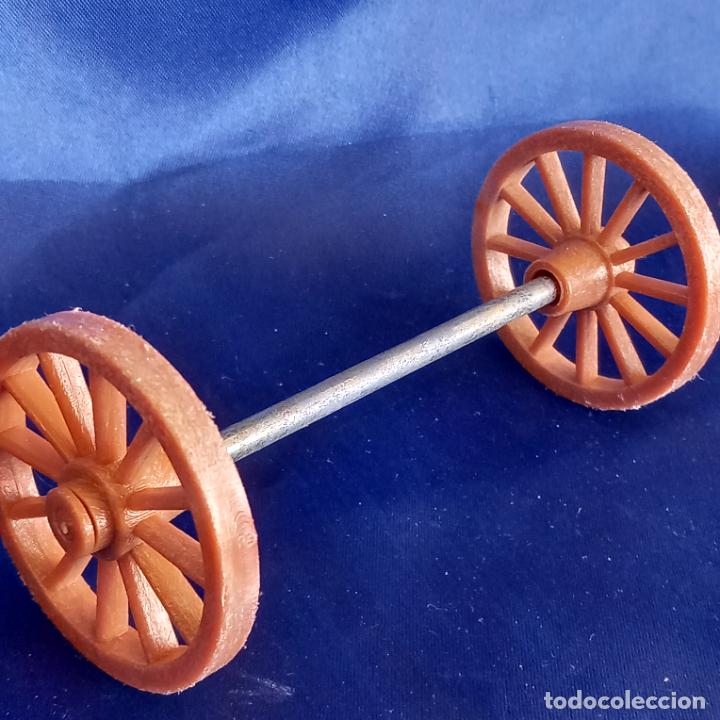 Playmobil: Rueda con eje playmobil oeste western - Foto 1