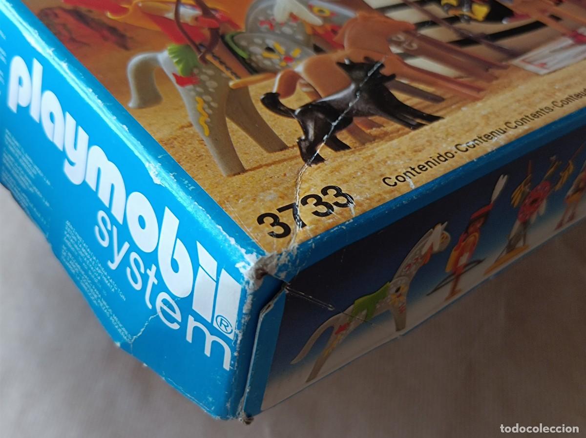 Playmobil: CAJA DE INDIOS PLAYMOBIL CAMPAMENTO INDIO REF. 3733 - INCOMPLETA - Foto 30