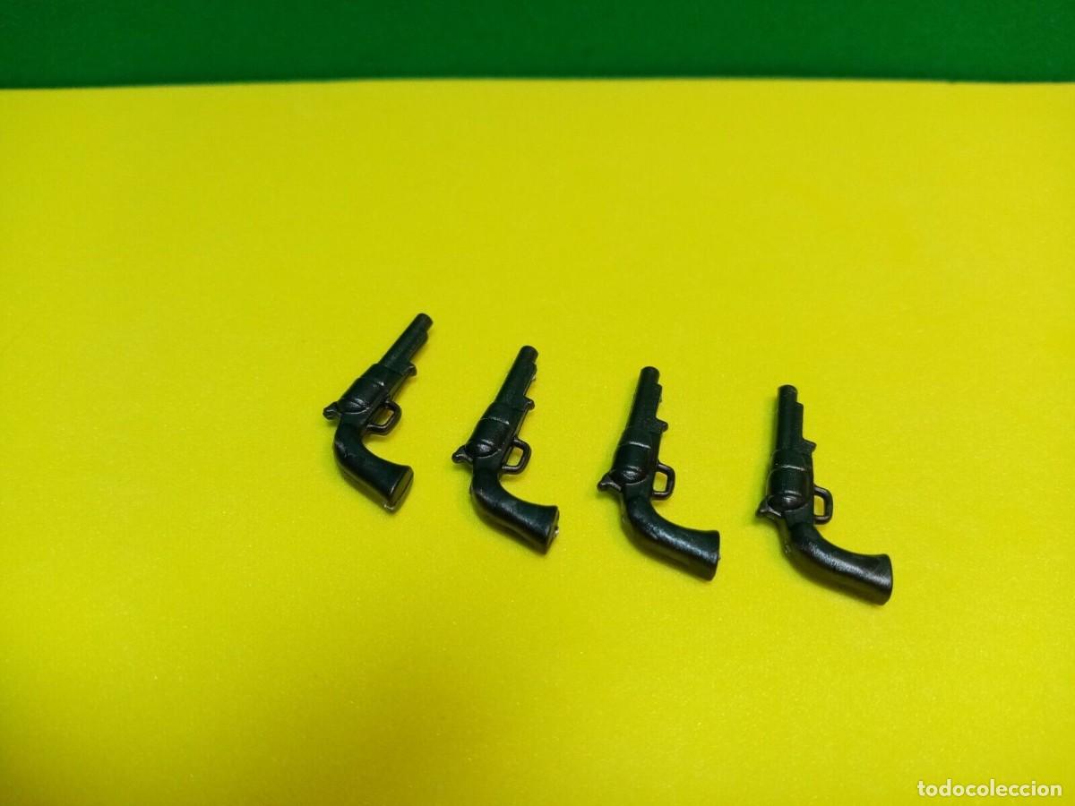Playmobil: PLAYMOBIL 6546 LOTE DE CUATRO REVOLVERS, ESTADO NUEVO