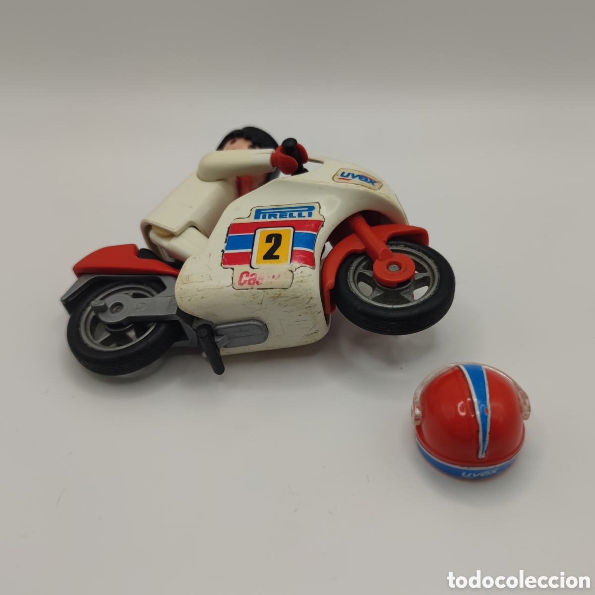 Milanuncios - Moto de carreras Playmobil Ref. 3303