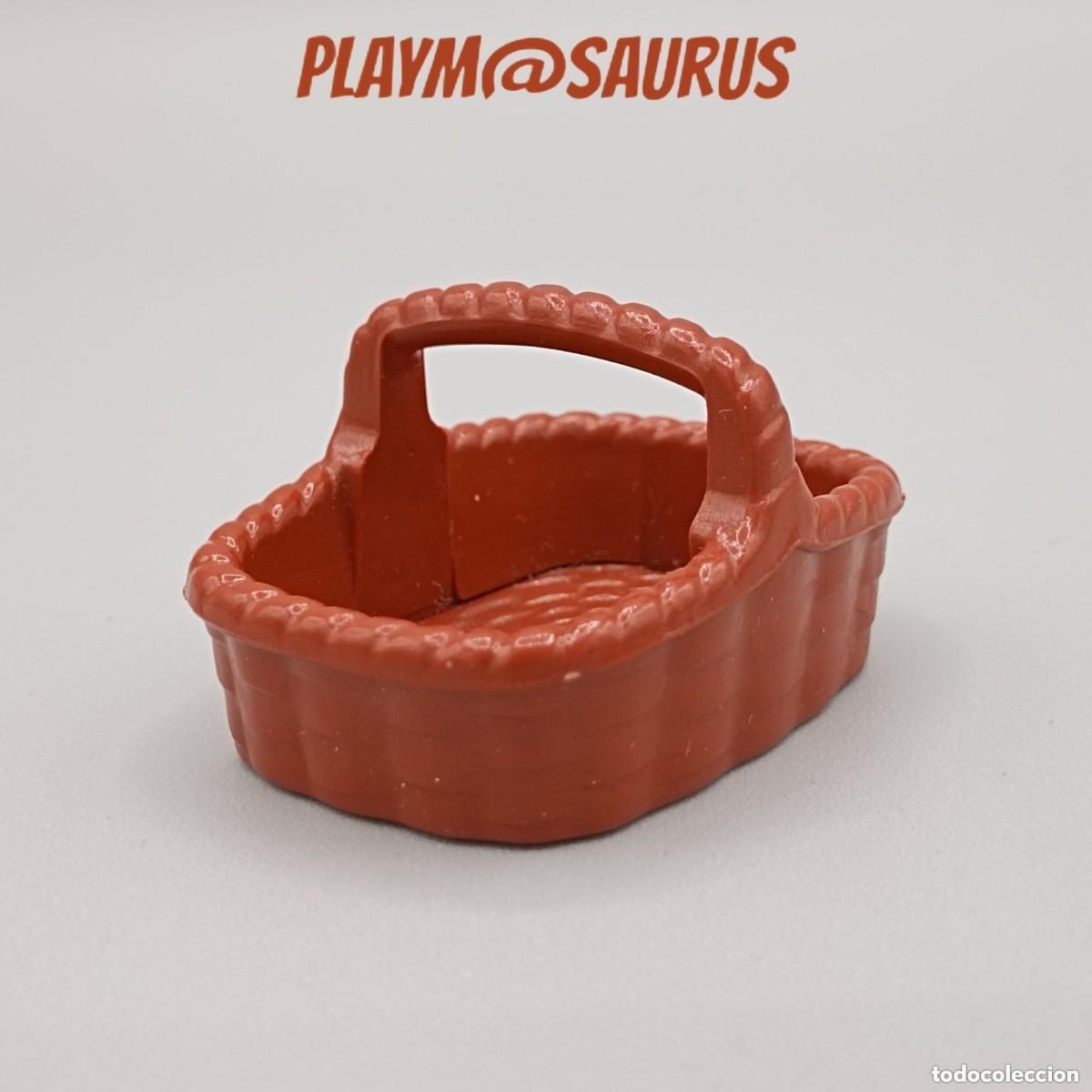Playmobil: Playmobil cesta marron victoriana ropa 3076 3238 4060 4211 4412 4452 5120 5317 5322 5341 5342 5500