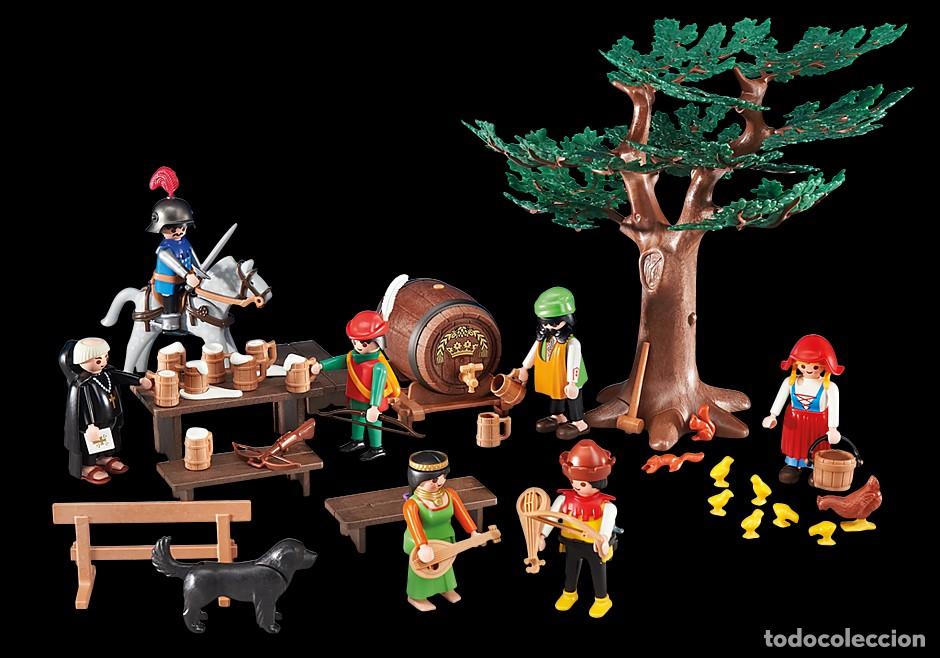 PLAYMOBIL 6464 POLICIA MEDIEVAL CON CABALLO ¡ ESTADO NUEVO