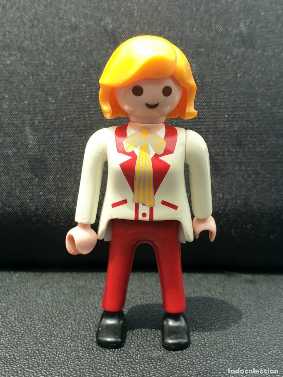 Playmobil: Playmobil chica rubia pasajera avion ref. 4310