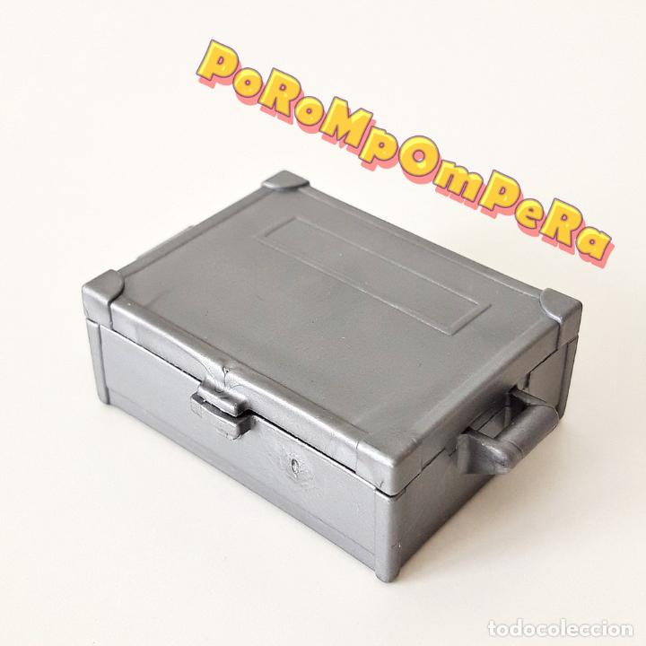 Playmobil: PLAYMOBIL cofre o ba&uacute;l plateado 3189 3413 3414 3433 3463 3528 3532 3717 4202 4305 F8