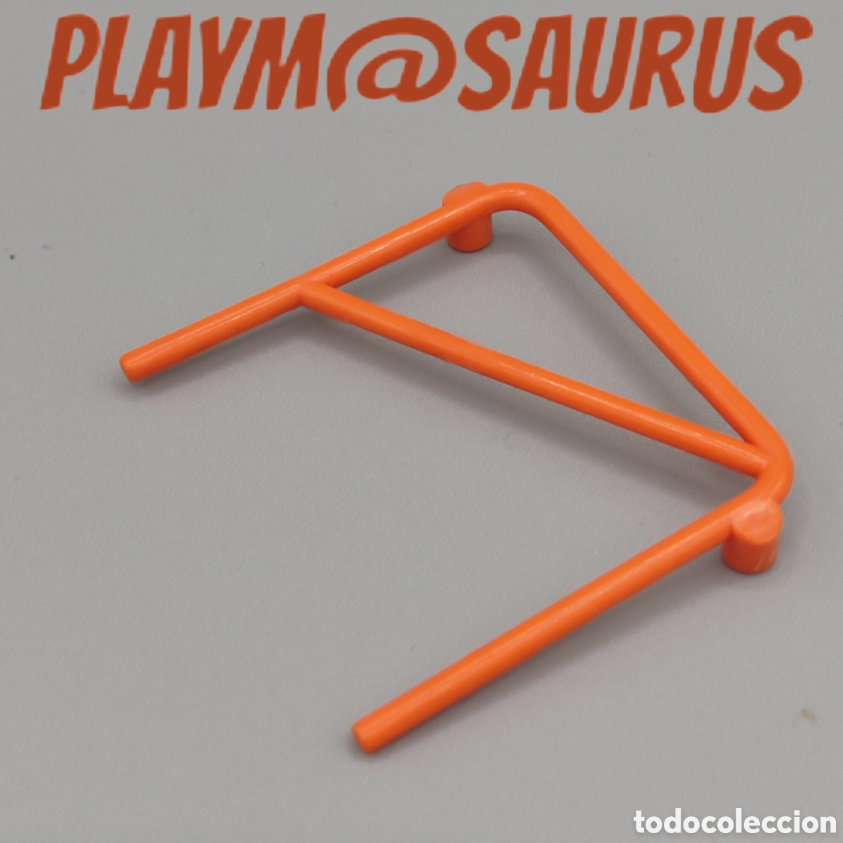 Playmobil: PLAYMOBIL barra antivuelco naranja 3524 coche rally amarillo hella 4x4 todoterreno dakar famobil
