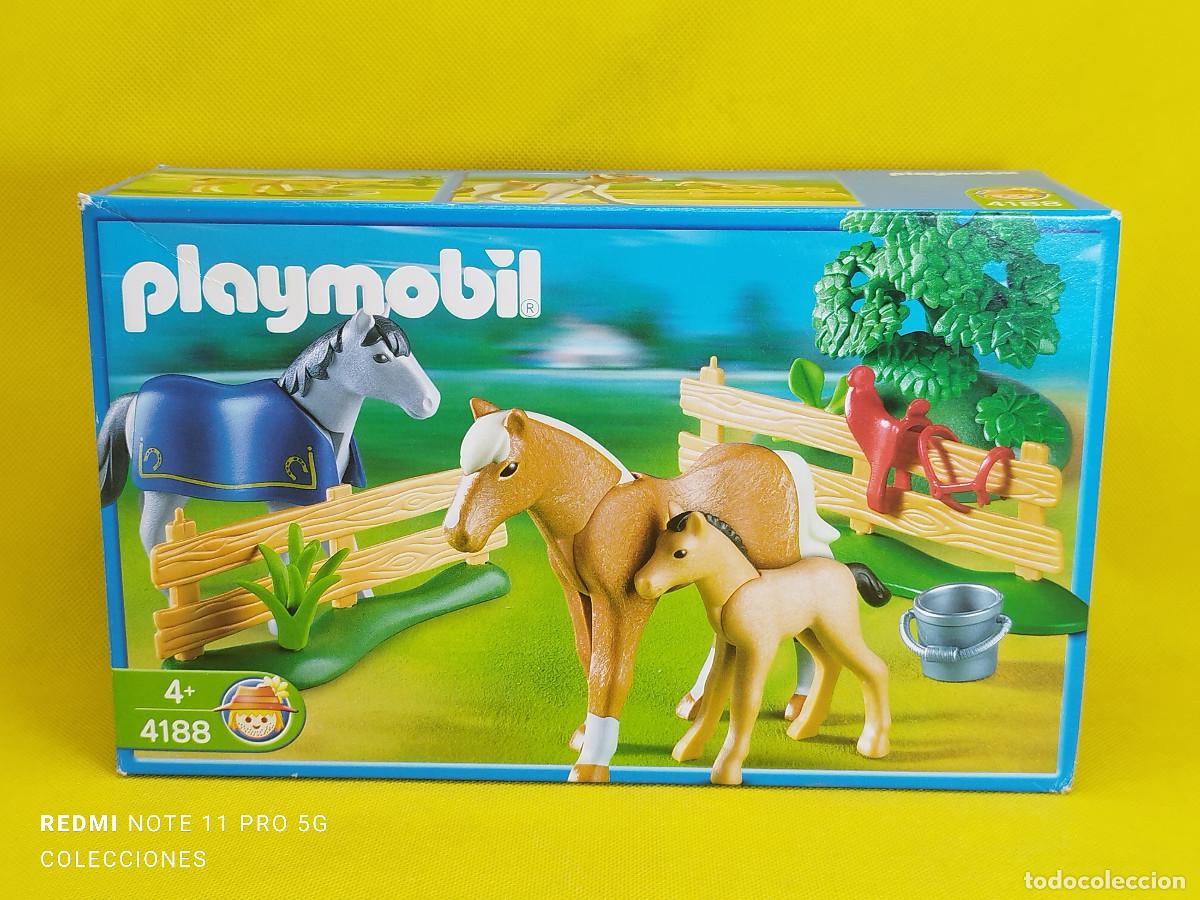 Playmobil: Playmobil Cercado con caballos REF 4188