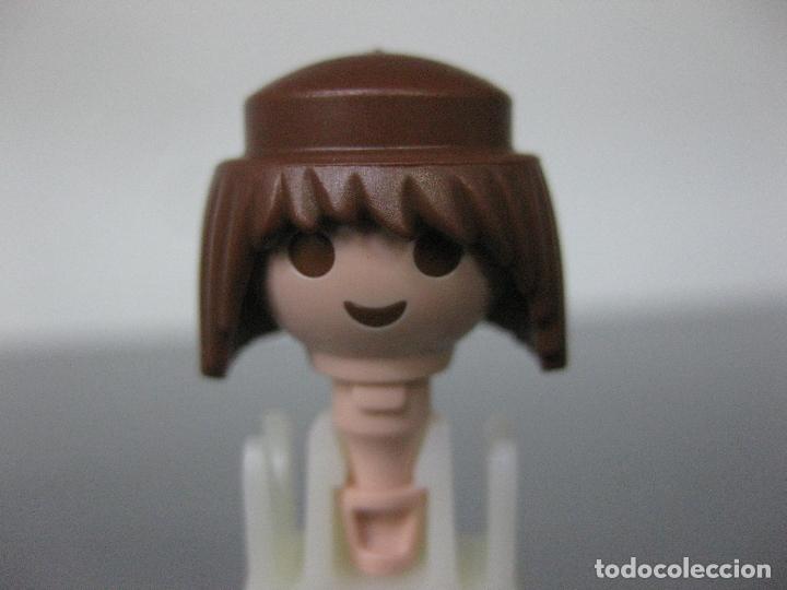 Playmobil: PLAYMOBIL PELO PELUCA MELENA MEDIEVAL VIKINGO MARRON -CABEZA NO INCLUIDA, SOLO SE VENDE PELO-