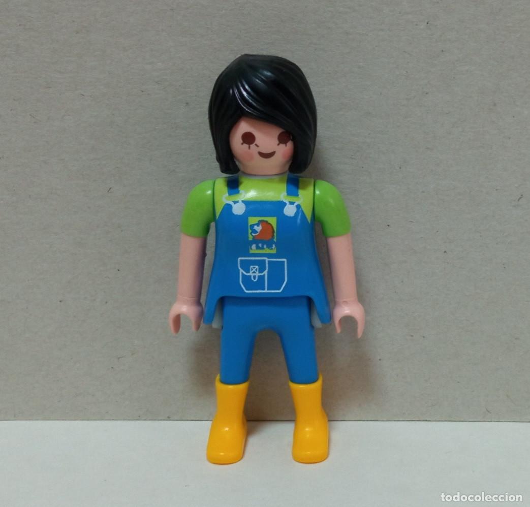 Playmobil: Playmobil - Figura Personaje Mujer Campesina Agricultora Moderna