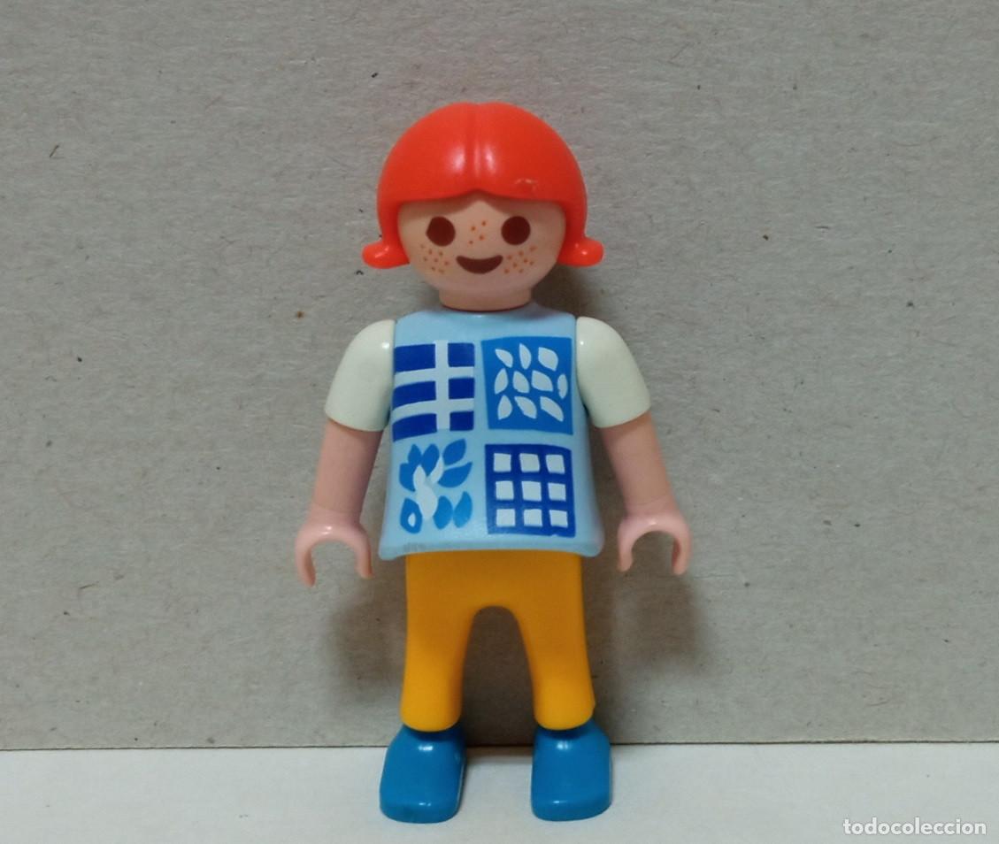 Playmobil: Playmobil - Figura Personaje Ni&ntilde;a Pelirroja Pecosa