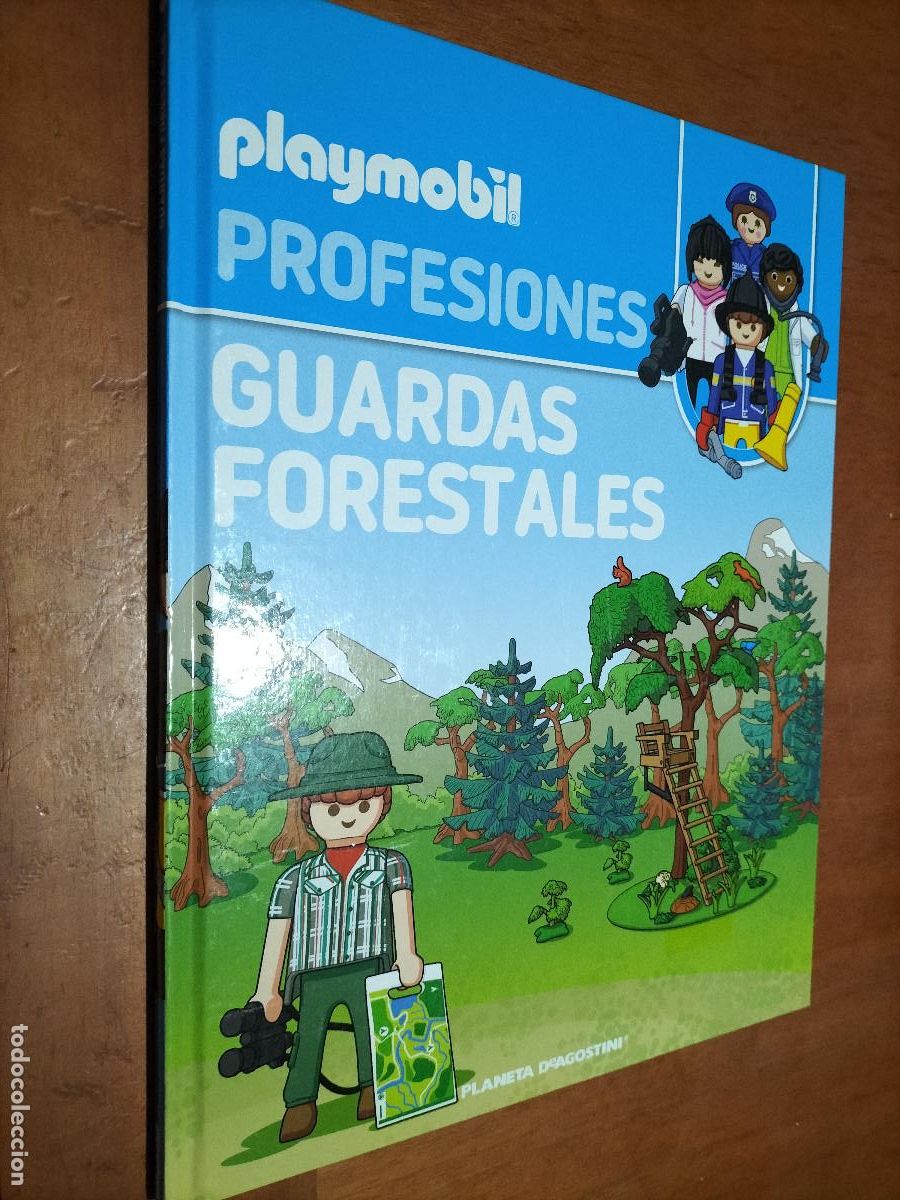 Playmobil: GUARDAS FORESTALES. PLAYMOBIL PROFESIONALES. TAPA DURA. BUEN ESTADO.