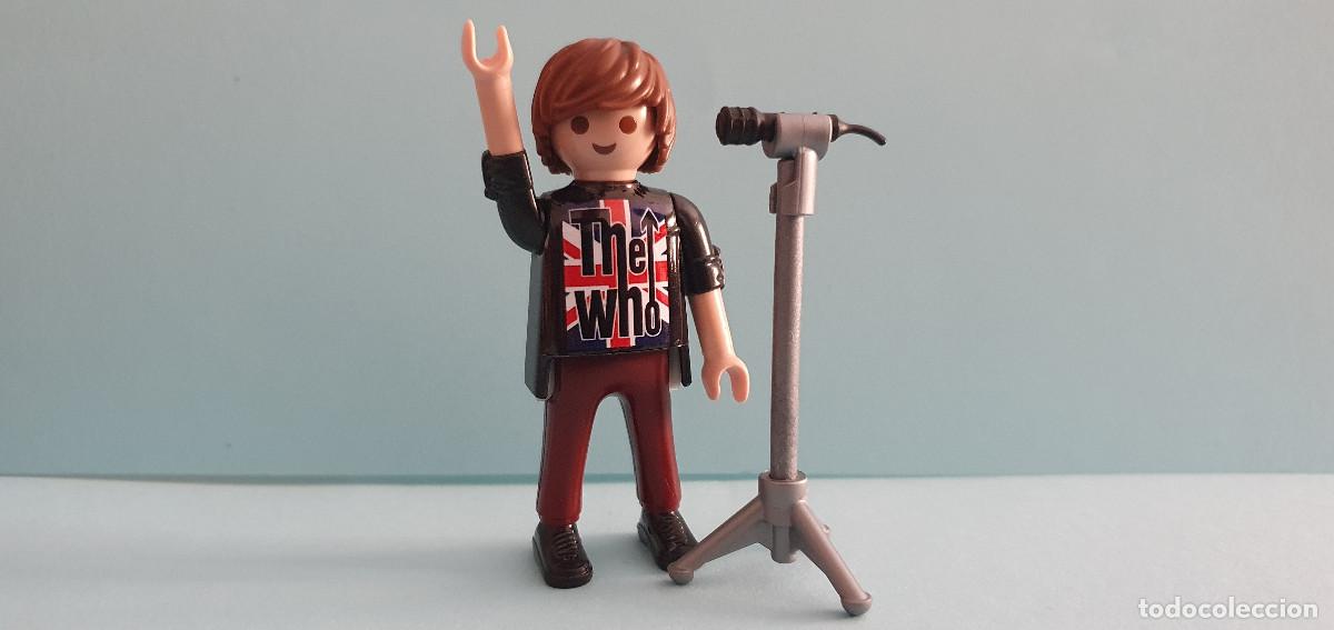 Playmobil: Playmobil THE WHO con microfono # cd dvd vinilo vinile disque lp maxi doble live best FESTIVAL