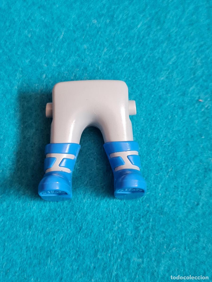 Playmobil: Playmobil piernas gris botas azules enanos medieval vikingos elfos orcos