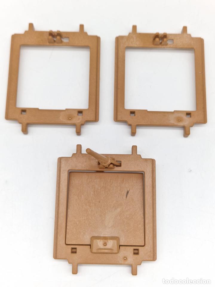 Playmobil: Playmobil marcos y trampilla completa con palanca torre castillo