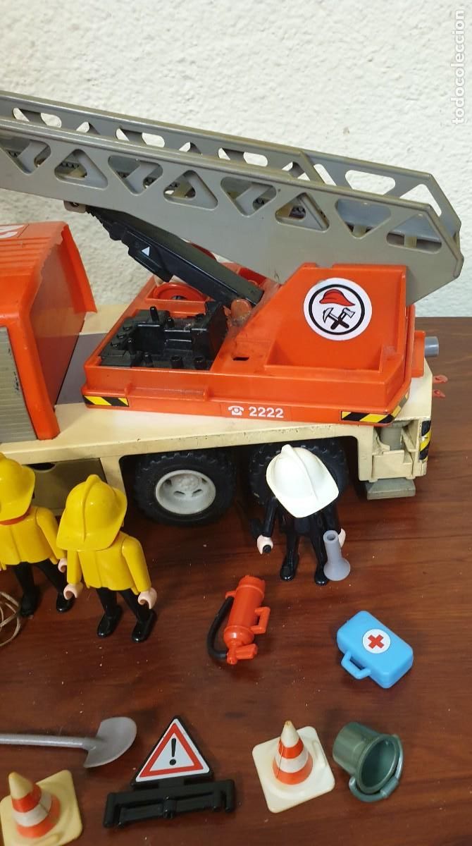Playmobil: CAMI&Oacute;N BOMBEROS PLAYMOBIL REF. 3781 - Foto 2