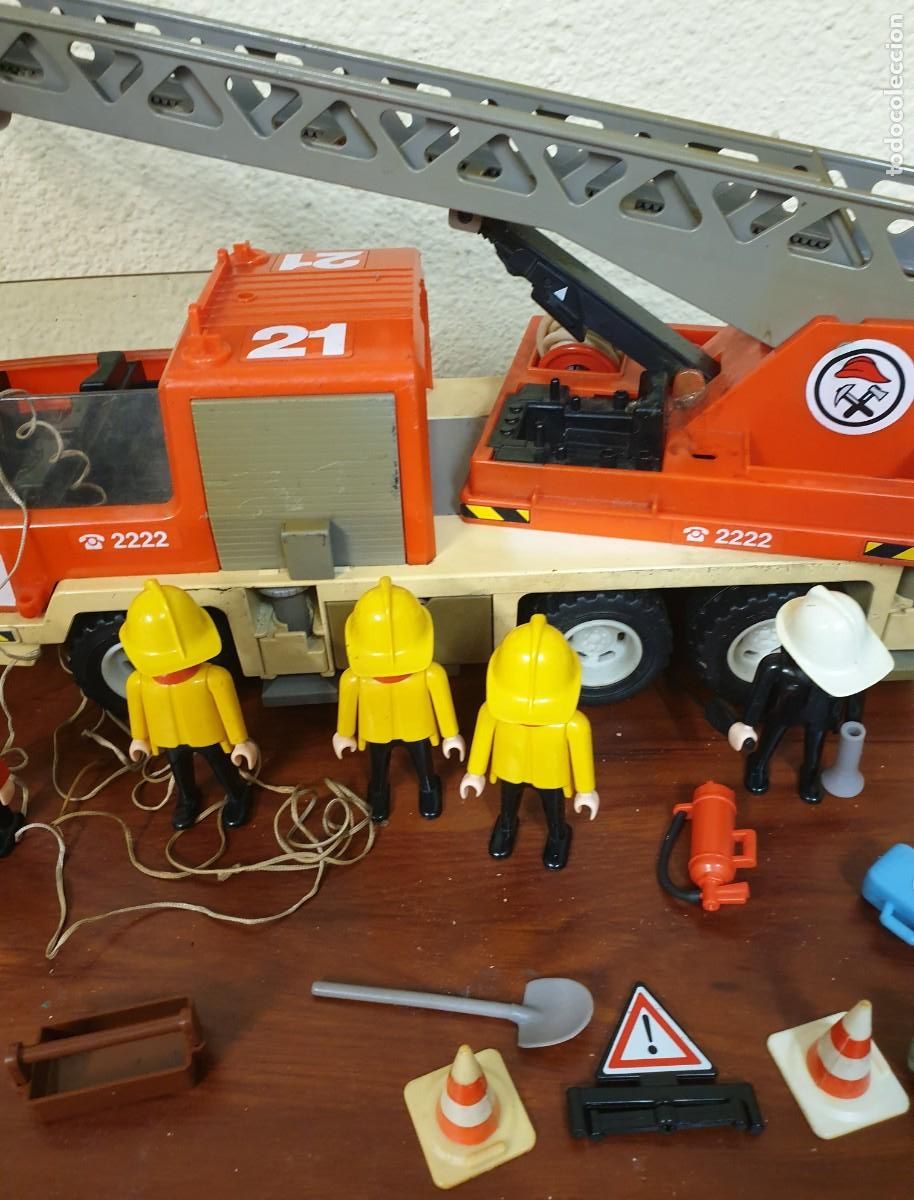 Playmobil: CAMI&Oacute;N BOMBEROS PLAYMOBIL REF. 3781 - Foto 3