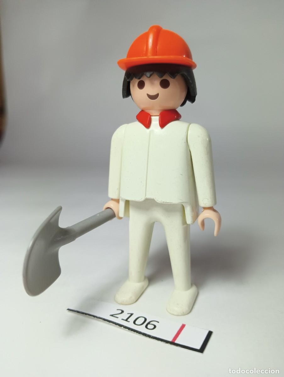 Playmobil: PLAYMOBIL FIGURA ALBA&Ntilde;IL ANTIGUO CONSTRUCCI&Oacute;N (ZCETA)