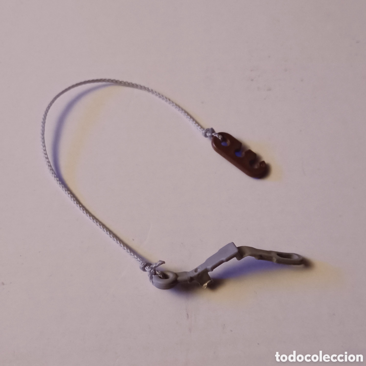 Playmobil: Pieza Playmobil sujeci&oacute;n uni&oacute;n enganche gancho jarcia vela barco galeon velero goleta con amarre