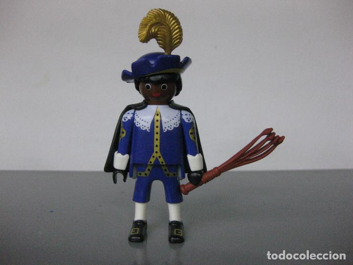 Playmobil: playmobil FIGURA PAJE REAL REYES MAGOS NEGRITO PRIMO DE BALTASAR box7
