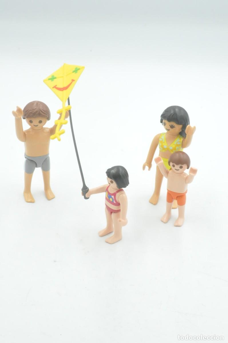 Familia en discount la playa playmobil