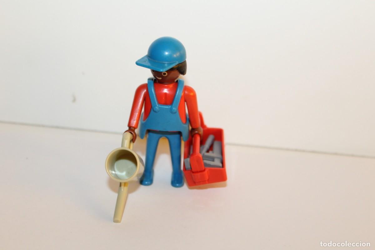 Playmobil: PLAYMOBIL FAMOBIL MECANICO TREN