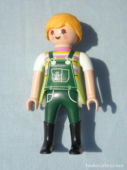 Playmobil: Figura mu&ntilde;eca Playmobil mujer granjera