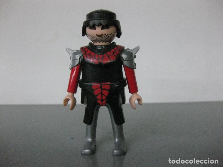 Playmobil: playmobil figura caballero del dragon rojo md1