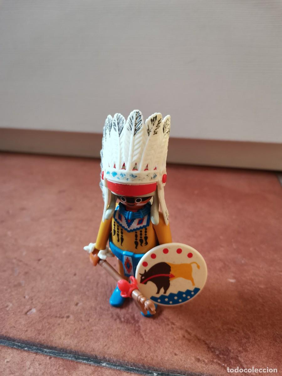 Playmobil: FIGURA PLAYMOBIL INDIO OESTE PENACHO - Foto 1