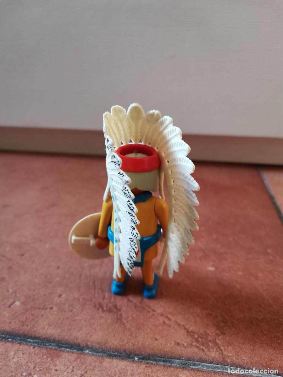 Playmobil: FIGURA PLAYMOBIL INDIO OESTE PENACHO - Foto 2