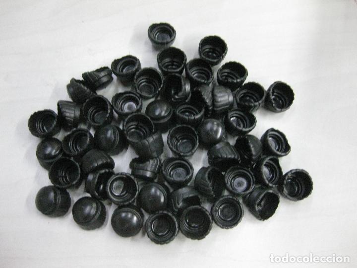 Playmobil: PLAYMOBIL mega lote 50 pelos peluca romano negro new