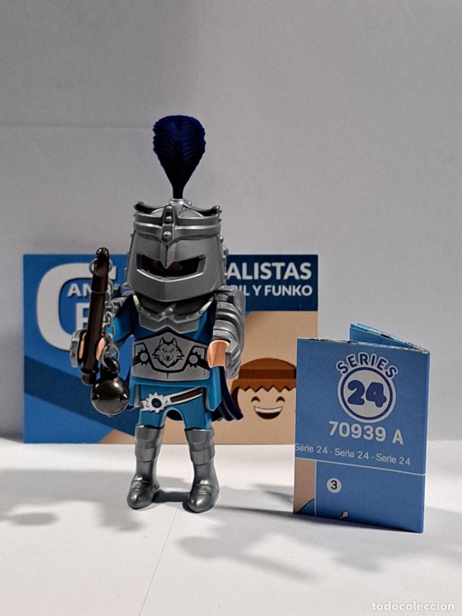 Playmobil: PLAYMOBIL SERIE 24 FIGURA CABALLERO MEDIEVAL 20/4/23