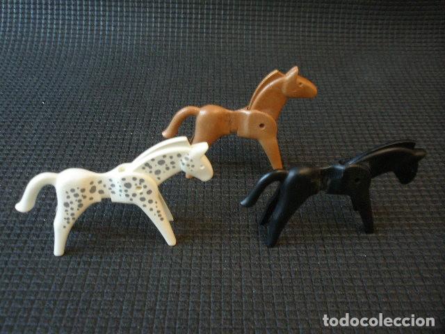 Playmobil: Lote caballos playmobil.