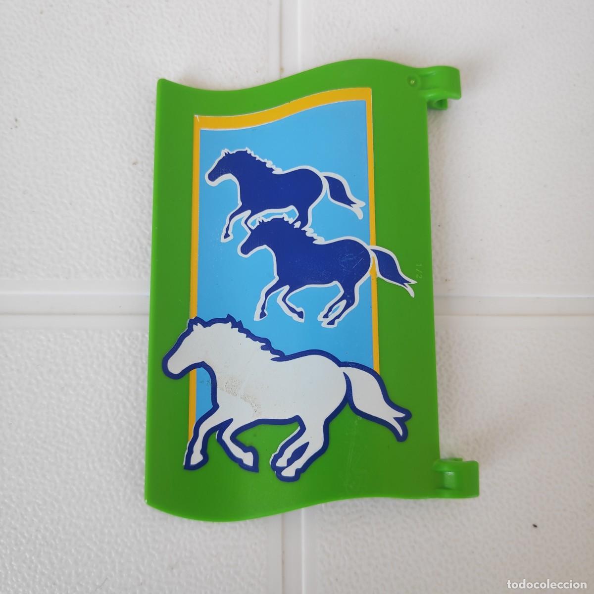 Playmobil: Playmobil 4190 Bandera rectangular caballos n2