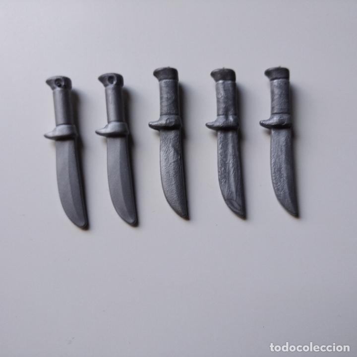 Playmobil: PLAYMOBIL 5 CUCHILLO OESTE INDIOS MEDIEVAL PIRATAS - Foto 1