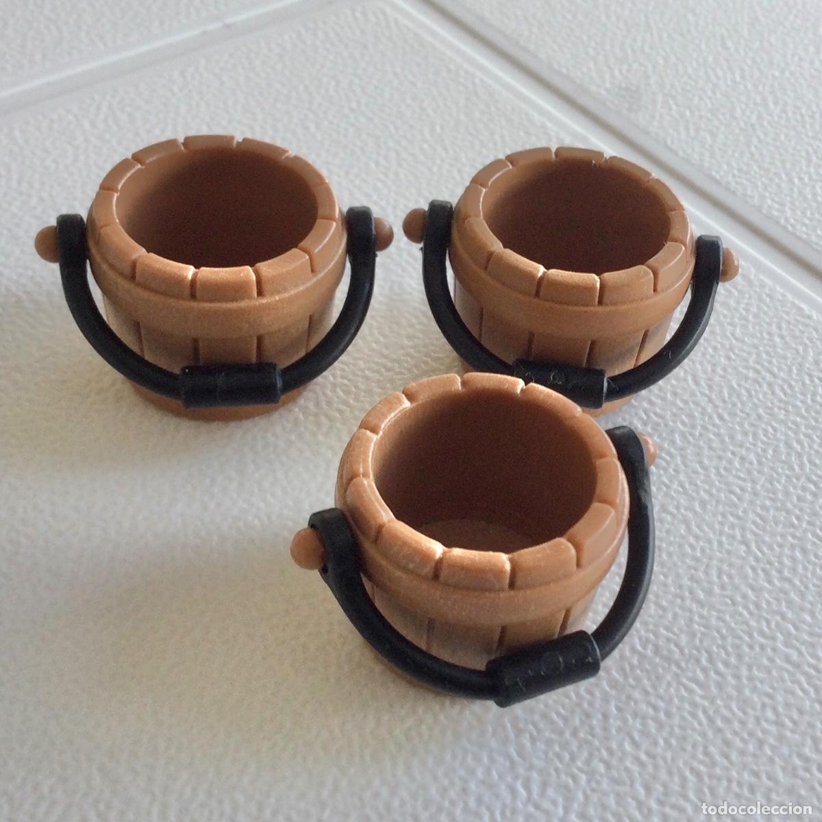 Playmobil: Playmobil Tres cubos marrones n2