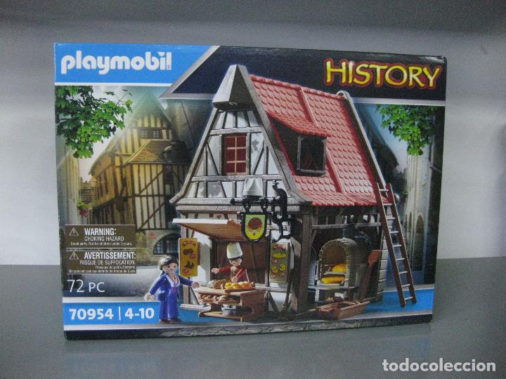Playmobil: PLAYMOBIL ref 70954 panaderia medieval en caja nueva por abrir.
