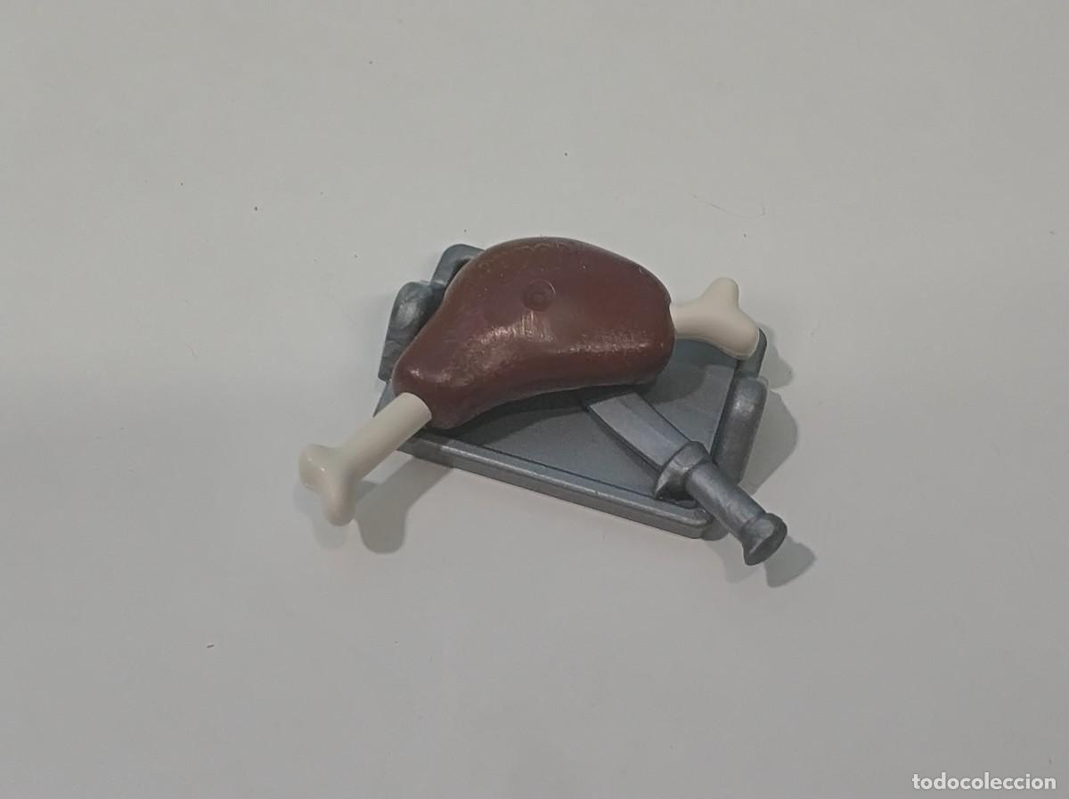 Playmobil: playmobil lote bandeja con comida-carne, medieval, vikingos, oeste, mes&oacute;n, castillo, city...