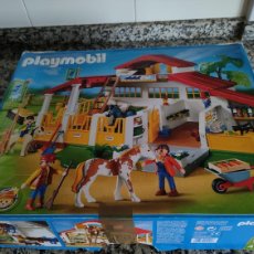 Playmobil: ESTABLO DE CABALLOS PLAYMOBIL 4190